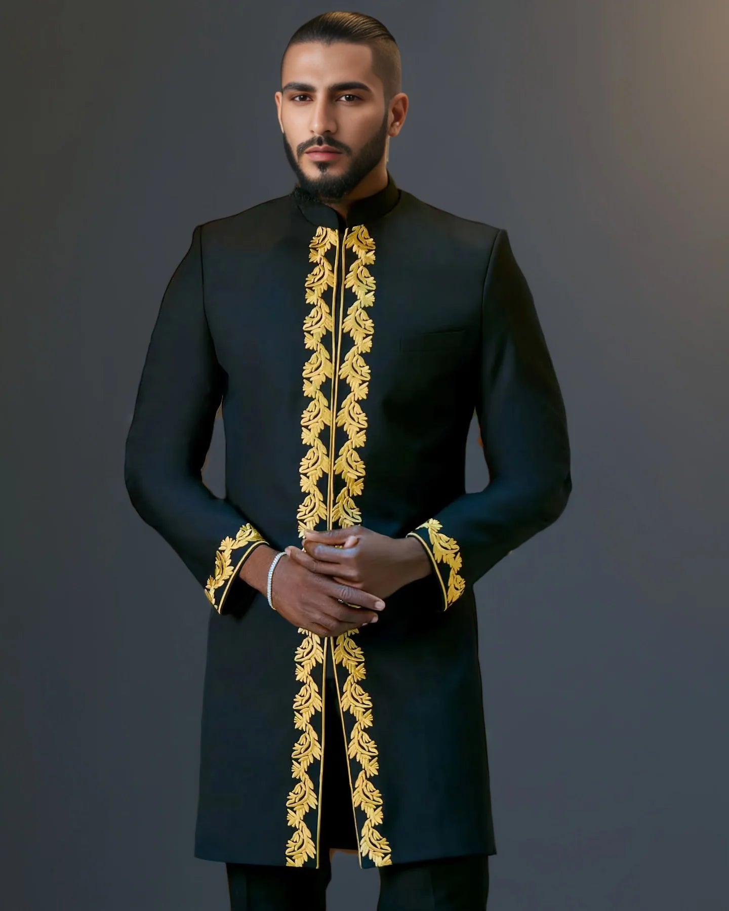Men's traditional clothing African ethnic style men's suit 2-piece embroidered luxury suit men's casual festival wear Outfits