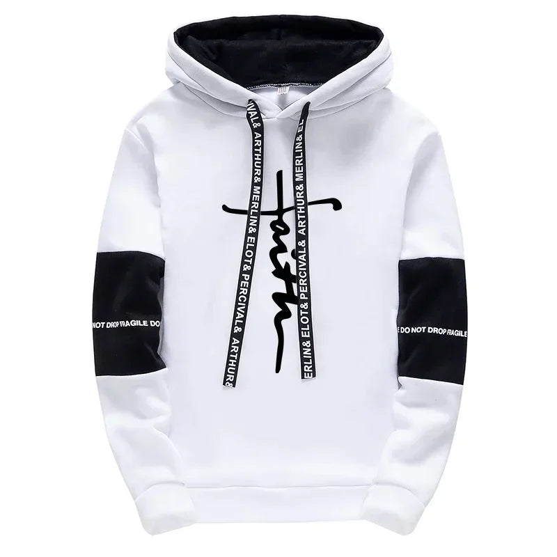 Versatile Outdoors Men's Sweat-shirt Daily Hoodies Fashion Sweatshirts Men Casual Sweatpants Printing Sweatshirt Sports Clothing