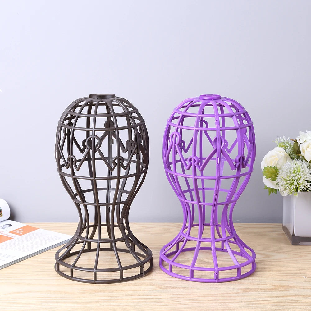 Soporte portátil para exhibición de pelucas