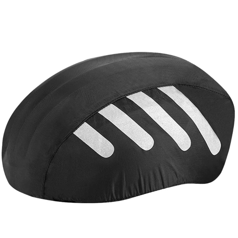 Cyclings Bicycles Helmets Rain Cover with Reflectives Strips Waterproofs Windproofs Bicycles Helmets Cover Cyclings Ride Gear