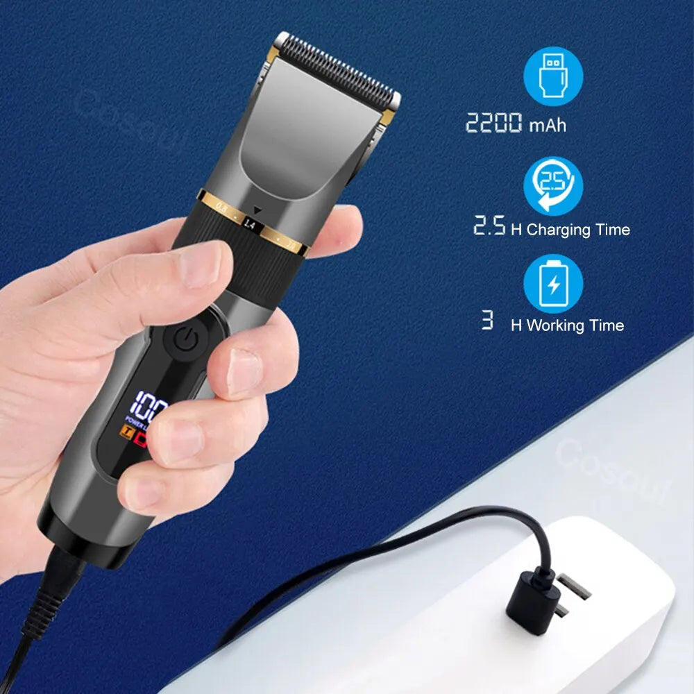 Hair Clipper Electric Hair Cutting Machine Husband Hair Trimmer for Man Shaver Barber Professional Beard Trimmer Hair Cutter