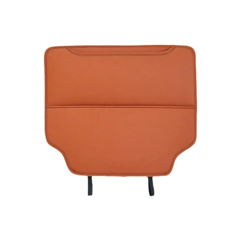 Protector de asiento de coche de alta calidad para niños, protector de respaldo de asiento de coche de cuero PU, protector de asiento de coche para niños, alfombrilla antideslizante para asiento trasero de coche