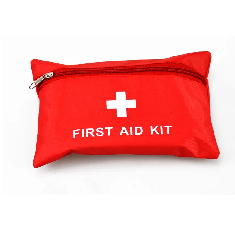 1 ud. Bolsa de almacenamiento de suministros médicos para camping al aire libre, Kit de primeros auxilios universal para senderismo, supervivencia, artículos para la escuela en casa