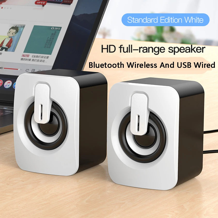 Altavoz de computadora para PC portátil de escritorio Caixa De Som Caja de sonido Sistema de audio de música Bocina Columna Acústica Columna Unidad amplificada