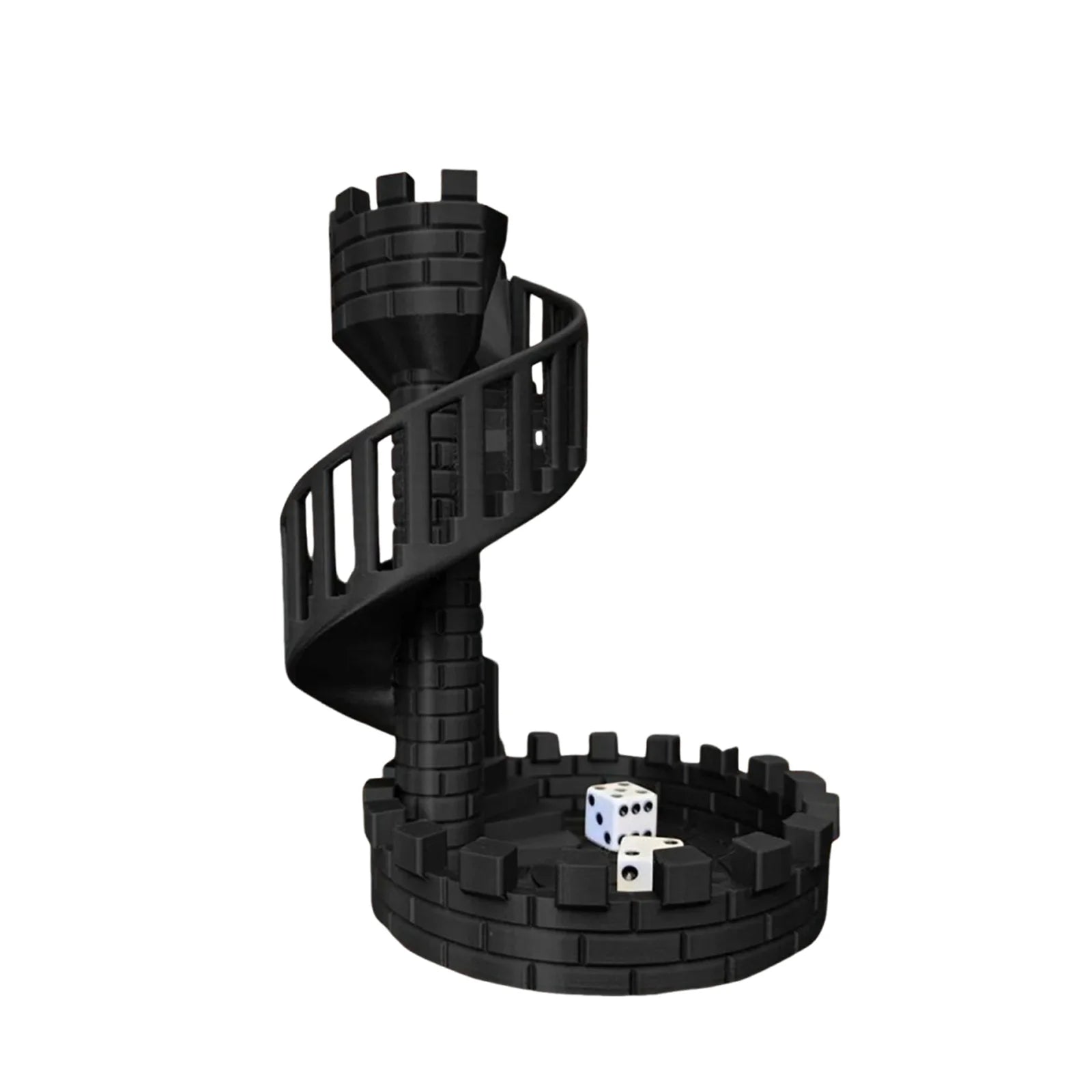 Tabletop Ornament Castle Dice Tower Dice Rolling Tower Dice Tower Ancient Roman Castle Theme Dice Rolling Tower Desktop Decor