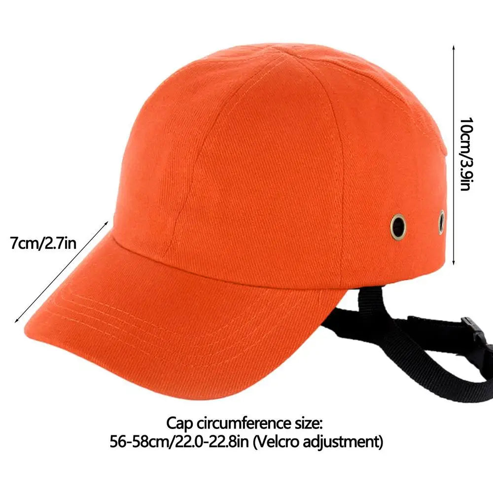 Baseball Safety Caps Bicycle Helmets Unisex Safety Hat For Cycling Running Climbing Hiking Camping Fishing Outdoor Bike Helmet