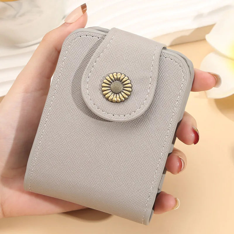 Makeup bag small women's portable makeup box with mirror mouth red envelope storage bag mini women's bag