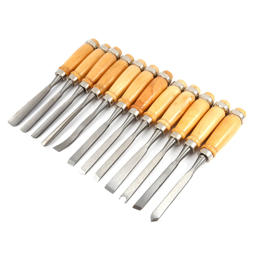 Wood Carving Tools Wood Hand Chisels Hand Chisels Wood Carving Hand Chisel Set Woodworking Professional Lathe Gouges Tools