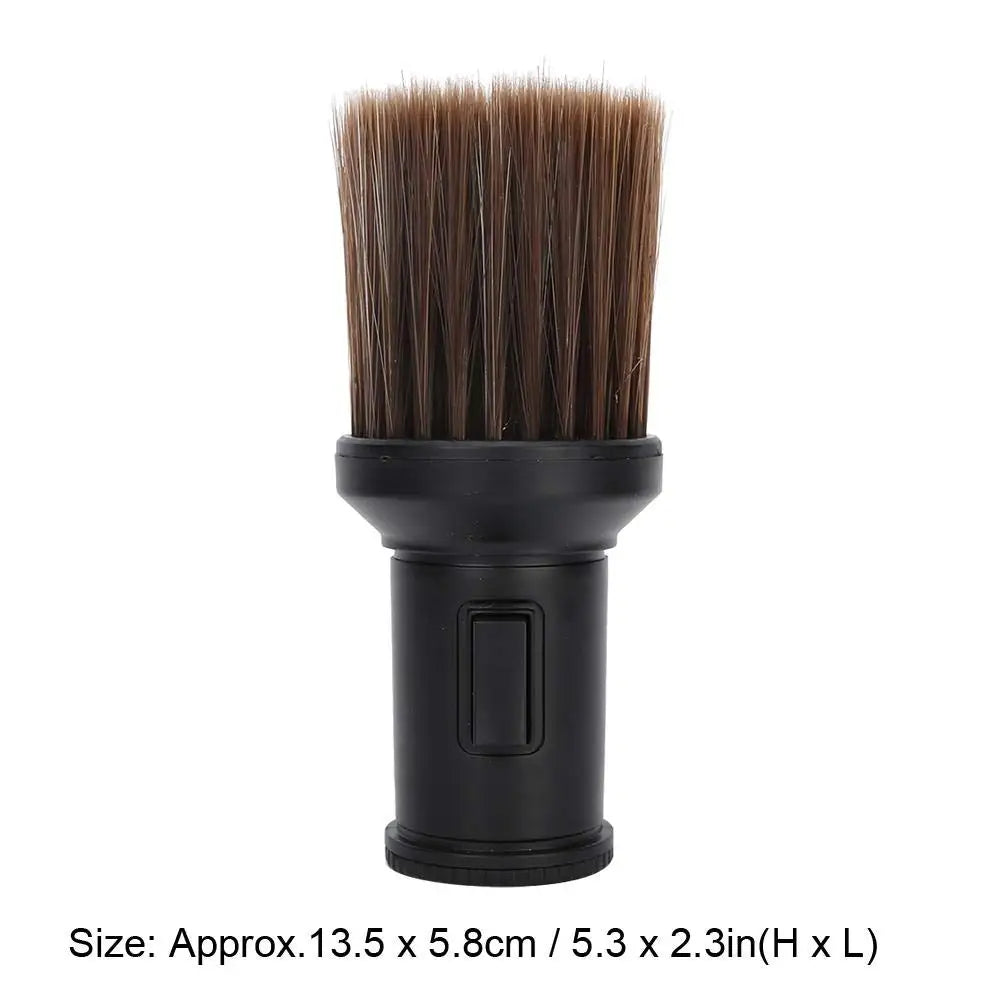 Cepillos de cuello para barrer el cabello de peluquero profesional, cepillo quita-polvo facial para peluquería, accesorio para herramientas de corte de pelo de barbería