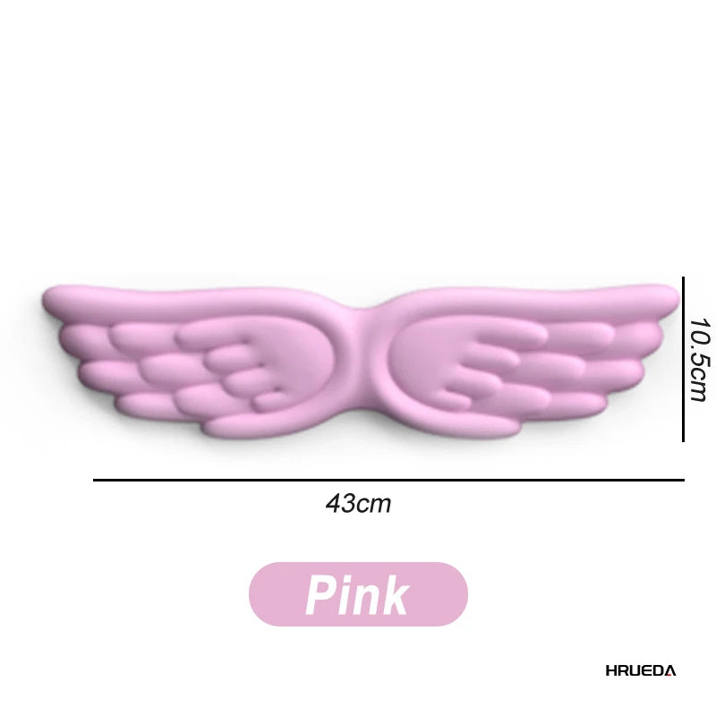 Mechanical Keyboard Mouse Wrist Rest Computer Keyboard Laptop Angel Wing Memory Foam Mouse Cushion Support Pad Wrist Support