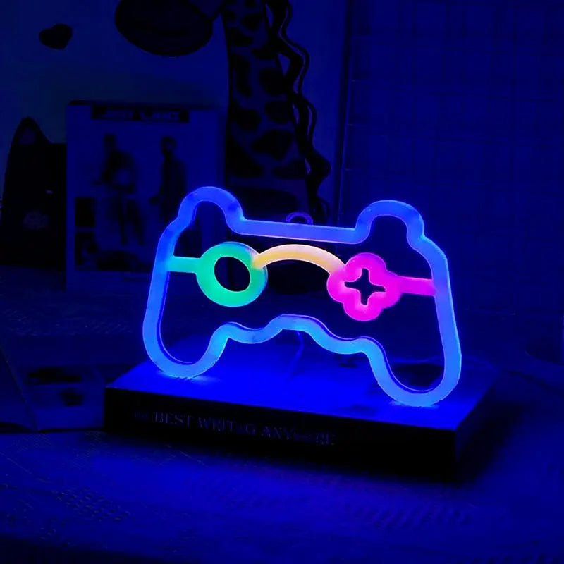 Gamepad Neon LED Light – Vibrant, Portable & Perfect for Any Space