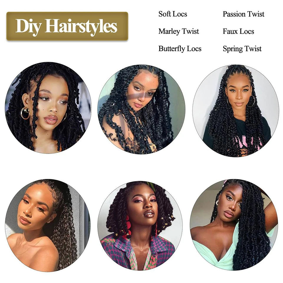 Afro Kinky Synthetic Wig 12 Inch 1 Packs(8stands/pack) Pre Afro Kinky Twist Wig Afro Braiding Wig Kinky Twist Crochet Braids