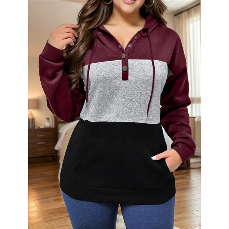 Women’s Color-Block Hoodie