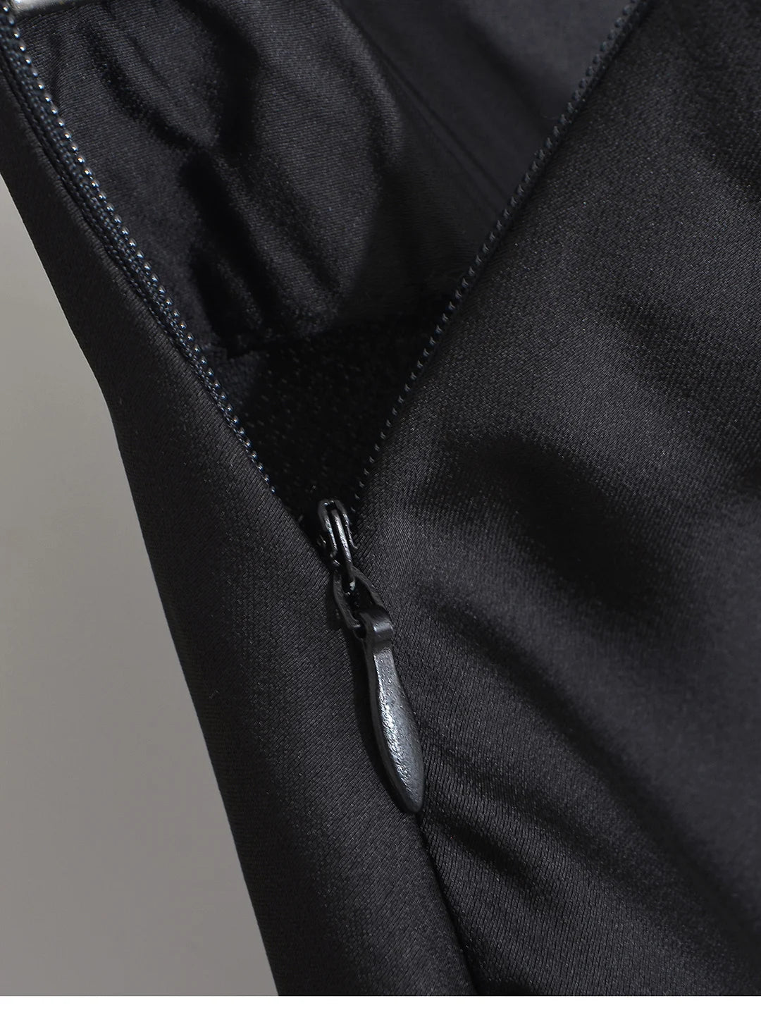 Elegant Satin Midi Slip Skirt with Side Zipper – Smooth & Flowing Fit for Versatile Styling