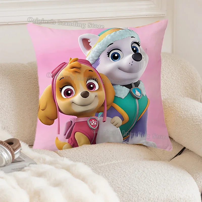Paw Patrols Pillowcases Cartoon Anime Kawaii Pillow Covers Cute Pillow Cases Kids Bedroom Room Home Decoration Birthday Gift