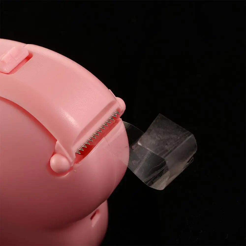 Girls Easy Tear Cosmetic Tools Candy Color Eyelash Extension Tape Cutter Tape Cutter Grafting Eyelash Adhesive Tape Holder