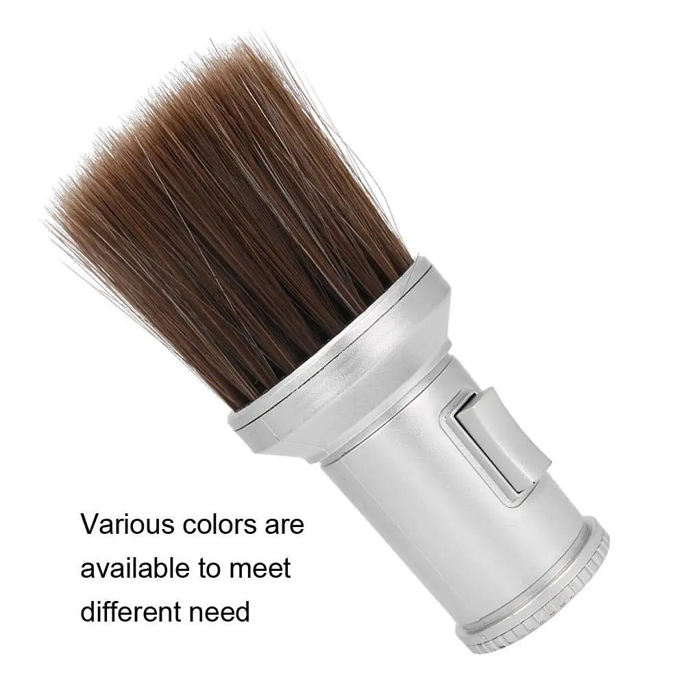 Cepillos de cuello para barrer el cabello de peluquero profesional, cepillo quita-polvo facial para peluquería, accesorio para herramientas de corte de pelo de barbería