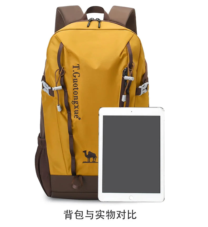 Ergonomic Hiking Backpack 40L Waterproof Lightweight, Anti-Theft Adjustable Straps for Men Women Travel Essentials Compartment