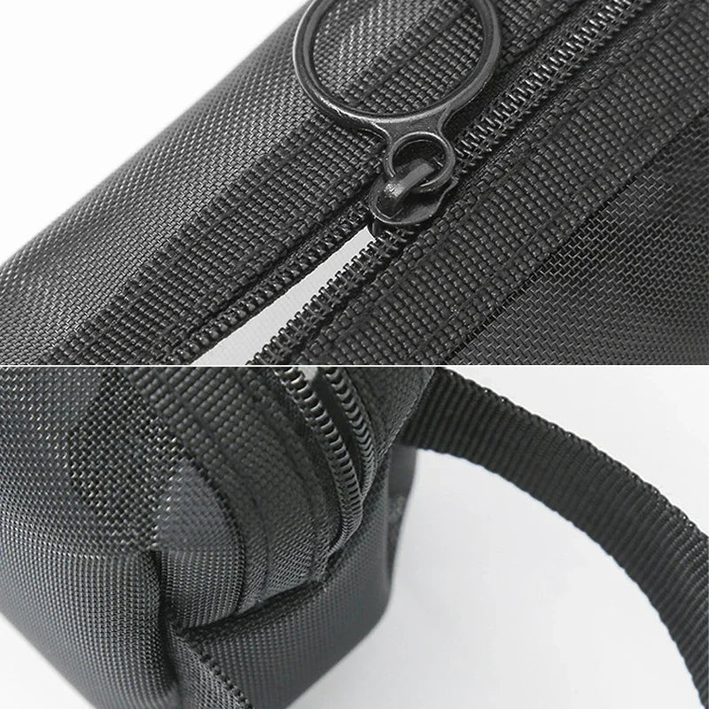 Bolsa de maquillaje de viaje de malla