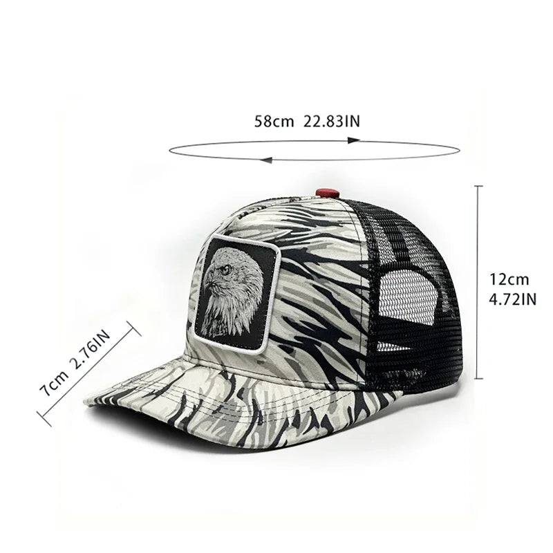 Luxury Cap Men Mesh Baseball Cap Outdoor Sport Snapback Hat for Women Unisex Breathable Caps HipHop Knight's Hat Trucker Hats