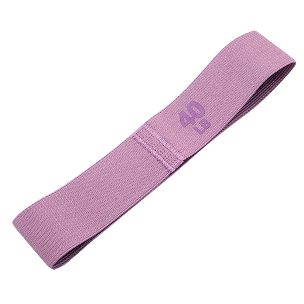 Hip Resistance Bands Thick Fabric Glute Thigh Elastic Bands Anti-Slip Stretch Fitness Strips for Home Gym Yoga Workout Equipment