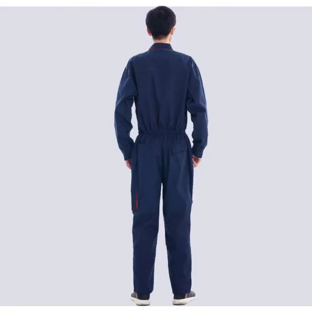 Work clothes for men and women, welding clothes, automotive repair workshop technicians, plus size clothing