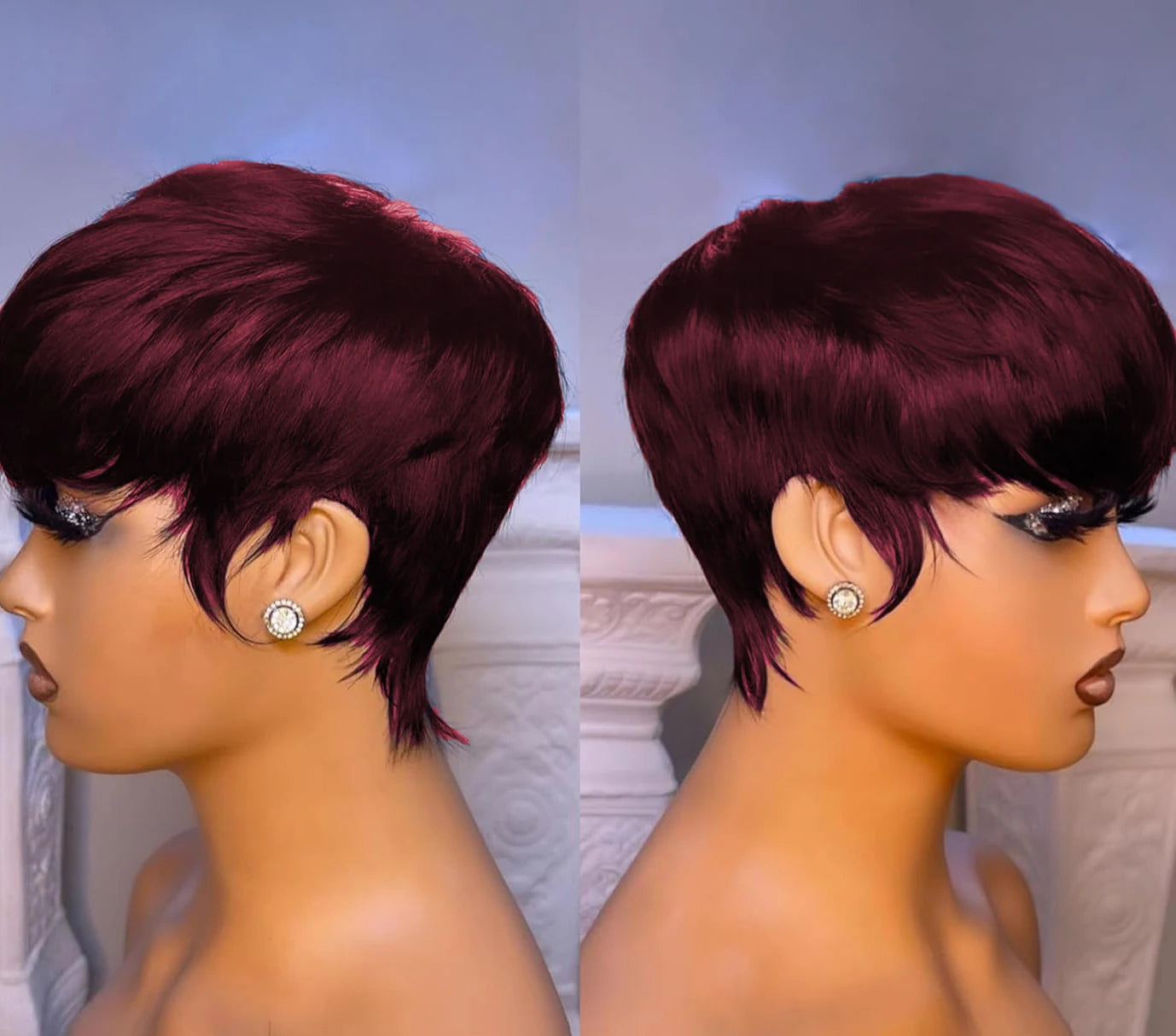 Pixie Cut Human Hair Wig