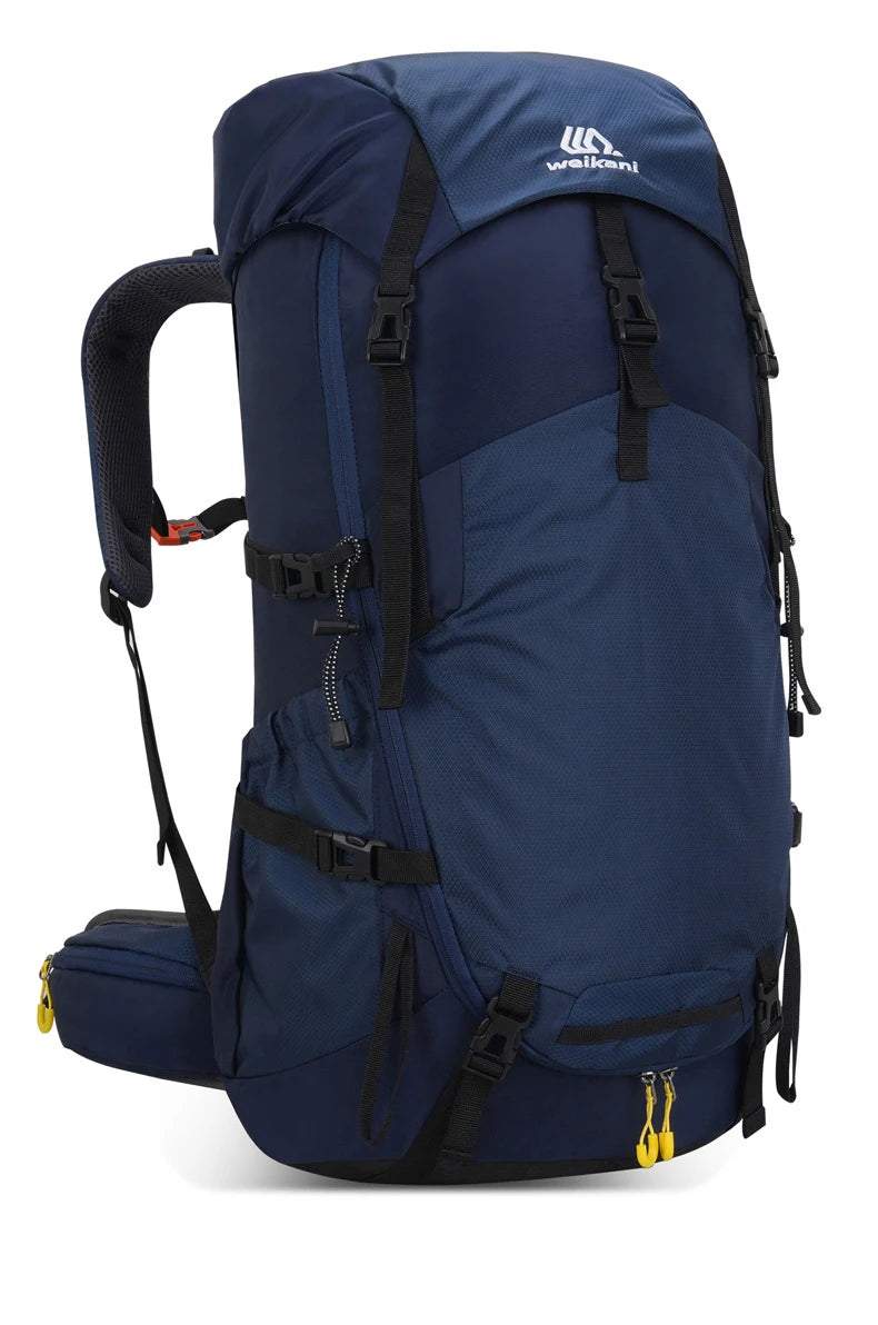 Hiking Backpack With Rain Cover Outdoor Camping Climbing Trekking Bag Large Sport Gear Organiser Daypack Travel Luggage Rucksack