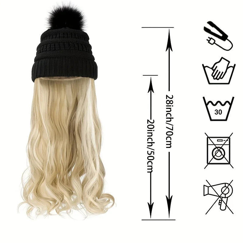 Wavy Beanie Wig