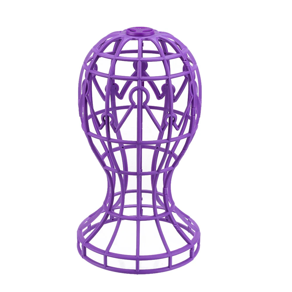 Soporte portátil para exhibición de pelucas