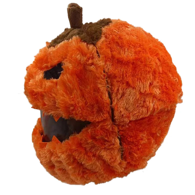Pumpkin Motorcycle Helmet Cover For Full-face Cross-section Helmets Collision Protection Funny Motorcycle Helmet Accessories