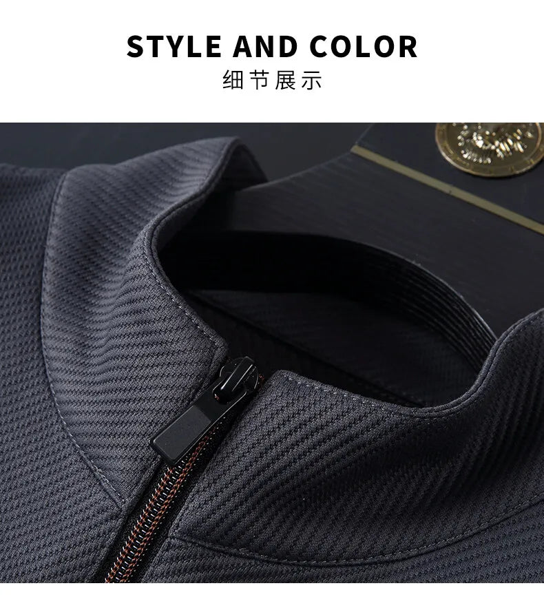 (jackets + trousers) spring fashion men jackets Man coats long sleeve men's casual jackets men A set of clothes size M-5XL