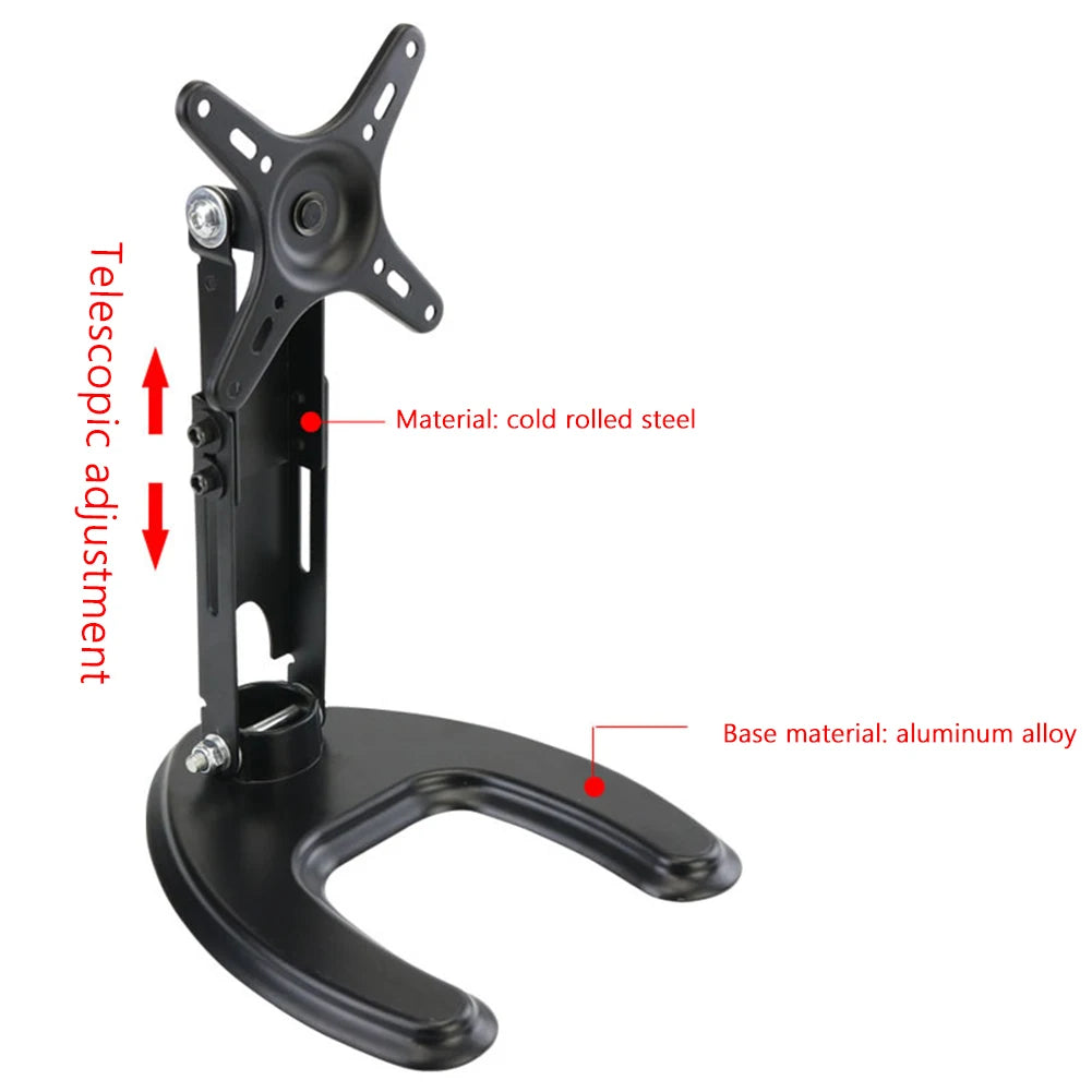 Monitor Display Base Adjustable Folding Desktop Stand Waterproof Multi-function Monitor Base for Echo Show 15
