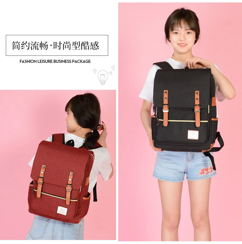 Backpack, Casual Large-Capacity Laptop Bag, Student School Bag, Multi-Functional Bag, Outdoor Travel Backpack, Unisex Bag