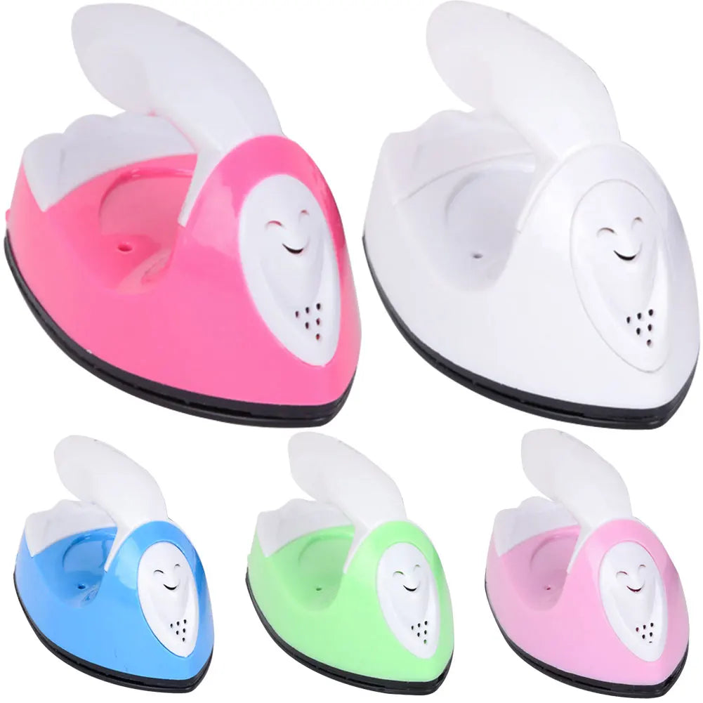 DIY Handheld Mini Iron Portable Electric Small Heat Transfer Machine Versatile Rapid Heating-Up Craft Clothes Sewing Supplies