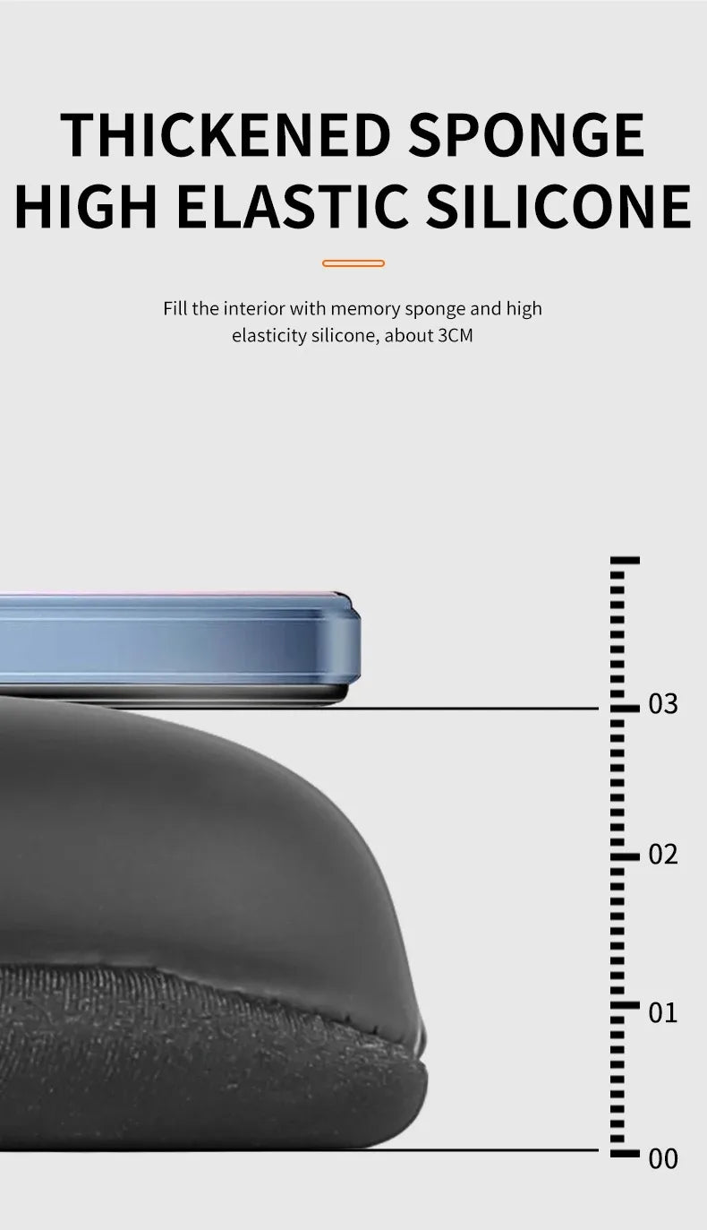 ESLNF Gel Soft Bike Anti-slip Waterproof Saddle Cover Cushion Padded Sport Bicycle Outdoor Shock Absorption Padded Seat Cover