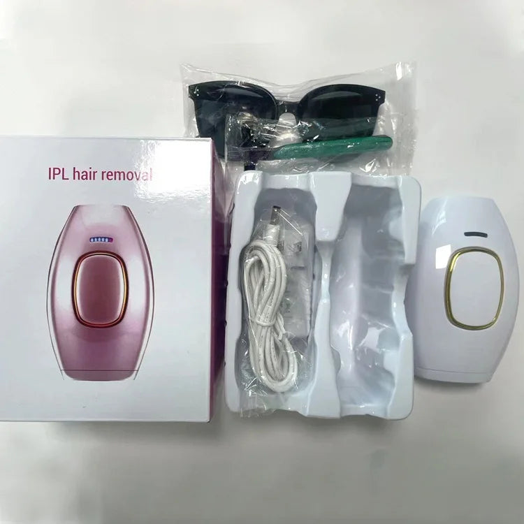 Depiladora Láser IPL Corporal para Bikini, Depilación Láser para Mujeres, Depiladora de Luz Pulsada Permanente, Depiladora Láser de Uso Doméstico