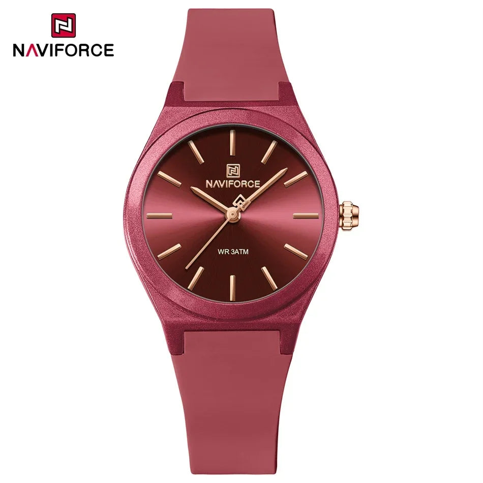 NAVIFORCE Women Watches Luxury High Quality Quartz Watch Ladies Creative Clocks Waterproof Female Wristwatches Relogio Feminino