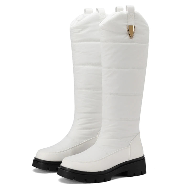 Bottes de neige hautes pour femmes – Chaudes, imperméables et élégantes