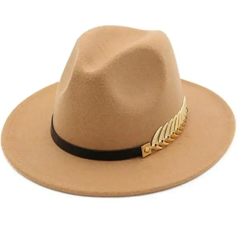 Sombrero de jazz de lana vintage