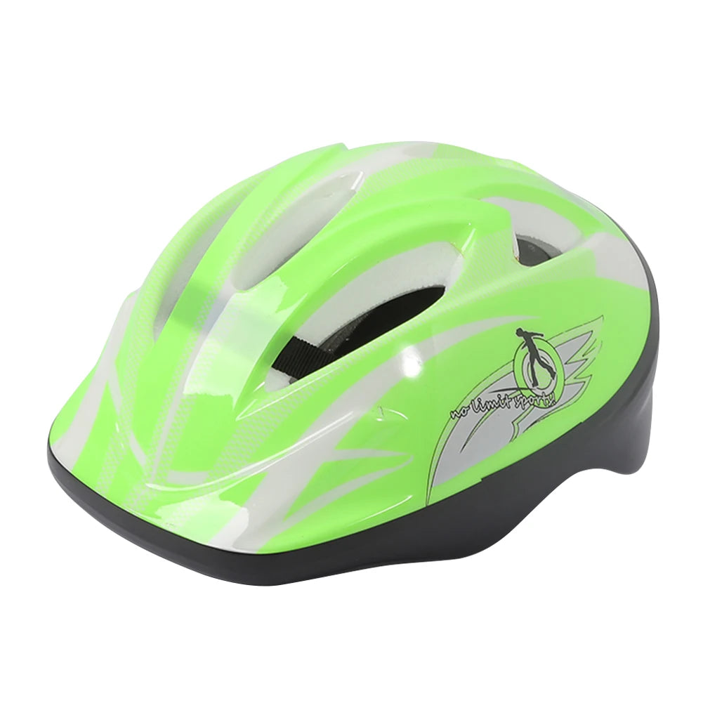 Casco para monopatín, patinete o bicicleta para niños, set de equipo de protección deportiva con rodilleras, coderas y muñequeras para niños y niñas, casco de esquí