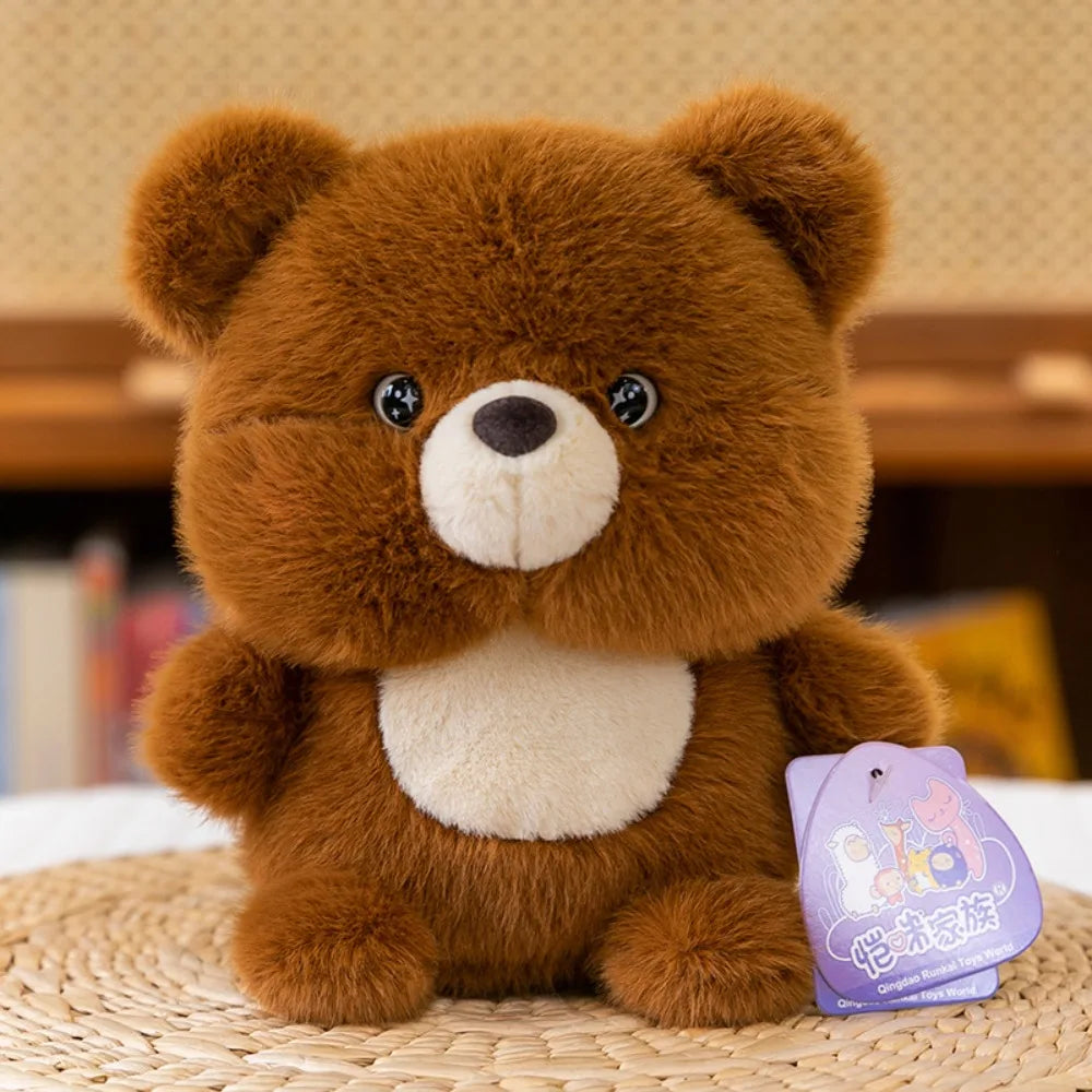 Cute 16cm Plush Companion Doll Fashion Stuffed Animal Pillow Super Soft Plush Bear Elephant Animal Plush Toy Sleeping Gift