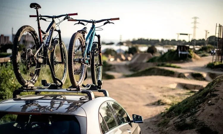 Car Luggage Rack Roof Bike Rack Car Mountain Bike Balanced Vehicle Rack Car Aluminum Alloy Luggage Racks
