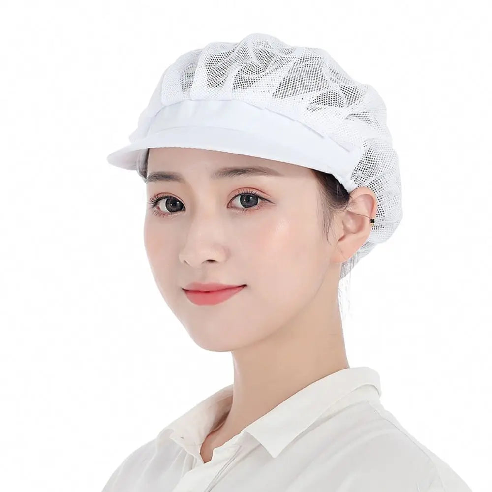 Chic Cloth Work Hat Work Wear Smoke-proof Dust Dustproof Hat Breathable Hotel Cook Cap Hotel Restaurants
