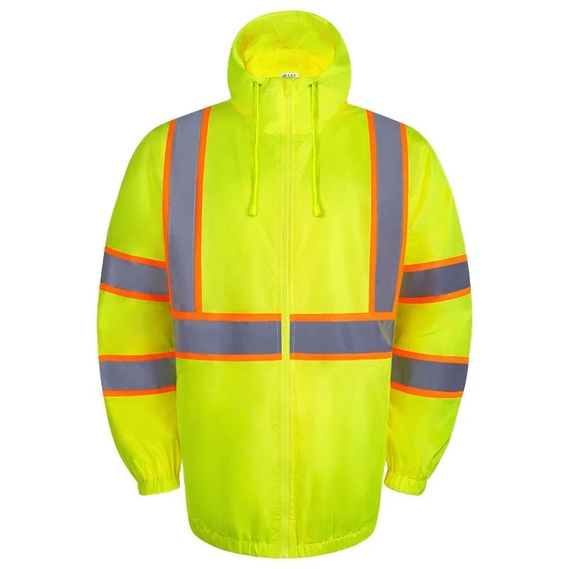 New Men's Black Jacket Workwear Jacket Construction Working Clothes