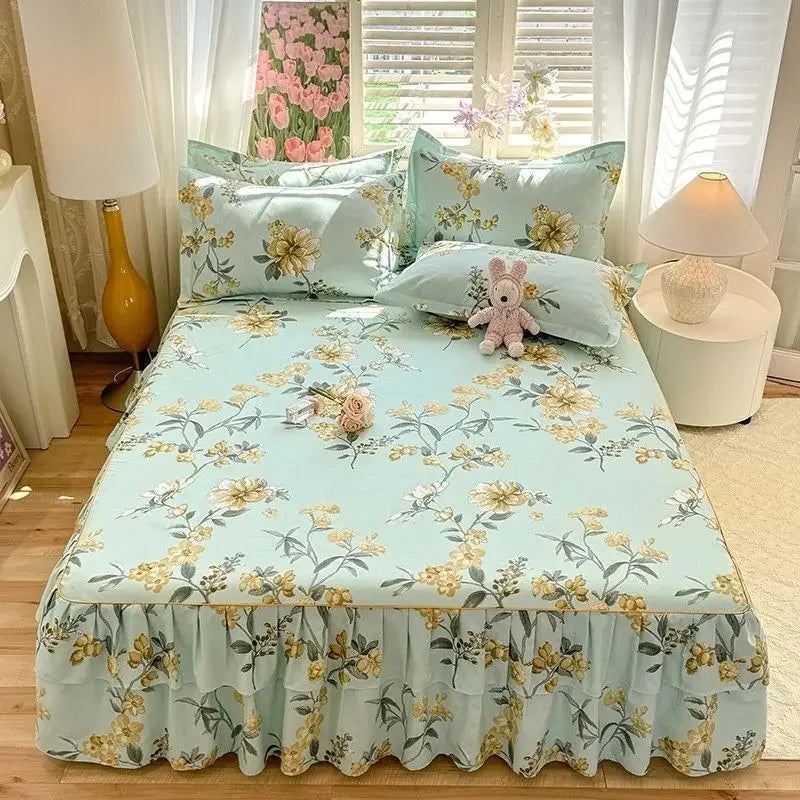 Par de fundas de almohada ultrasuaves con estampado floral