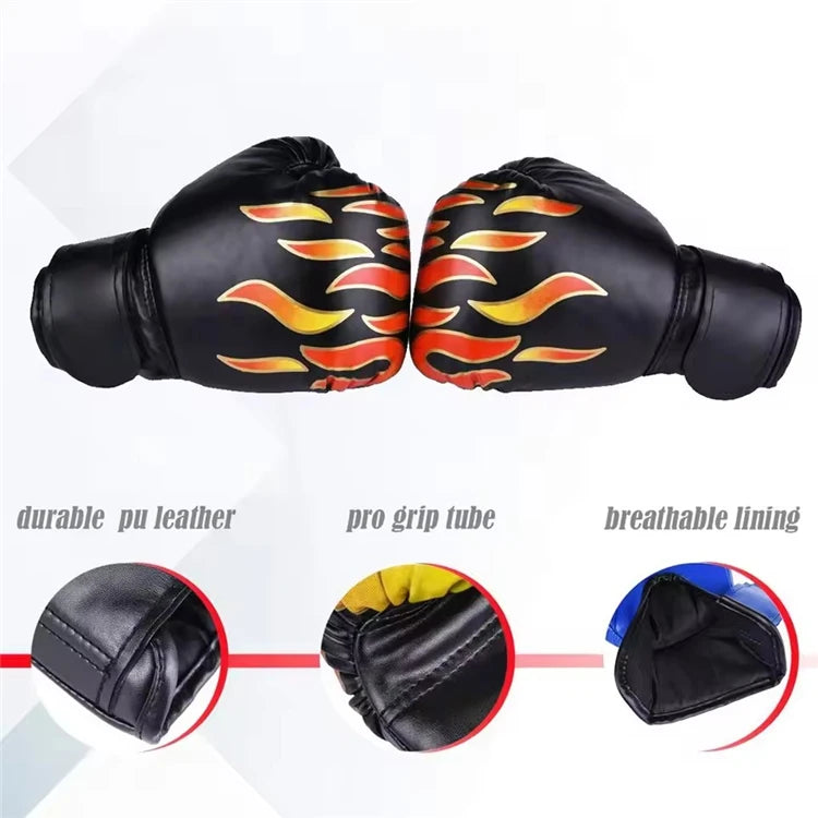 Guantes de boxeo de entrenamiento para niños Guantes de fitness de combate de Taekwondo para entrenamiento de golpes Guantes de protección de boxeo para adultos