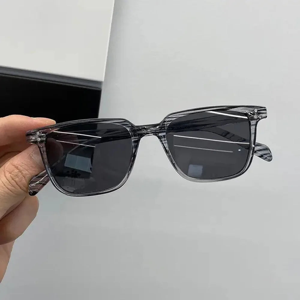 Fashion Square Frame Sunglasses For Women Men Classic Vintage Leopard Driving Sun Glasses Beach UV Protection Eyeglasses Outdoor