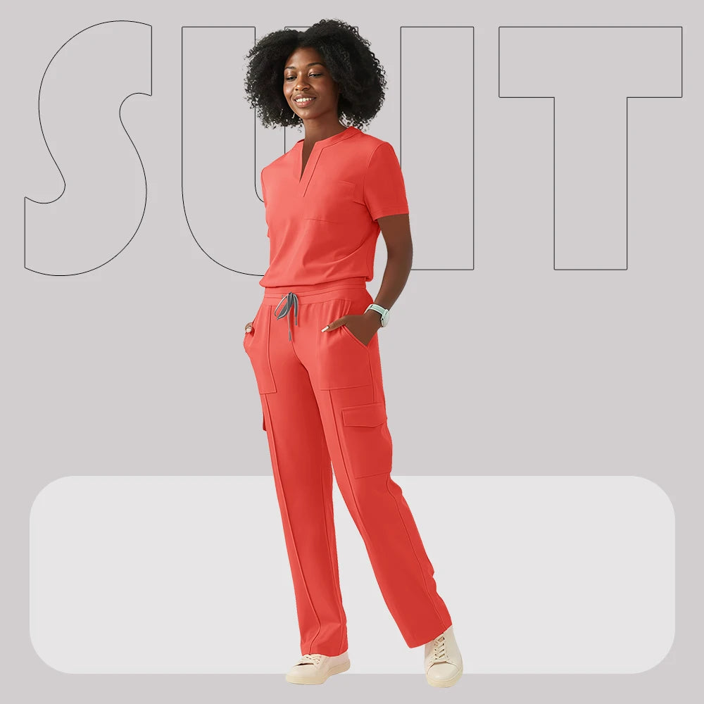 New Dentist Work Clothes Woman Soft Medical Uniform Pet Store Work Wear Surgery Workwear Medical Doctor Nurse Surgical Uniforms