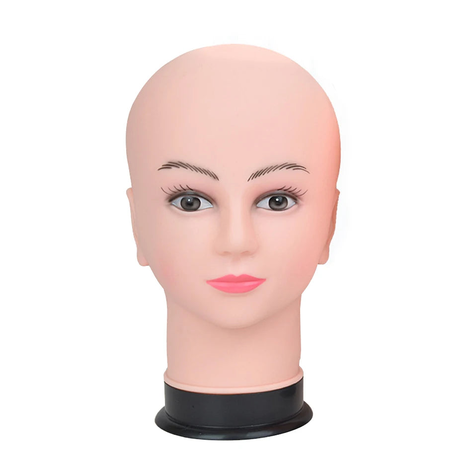 Mannequin Head With Tripod For Making Wig Hat Glasses Mask Display Cosmetology Manikin Head For Makeup Practice Wig Install Kit